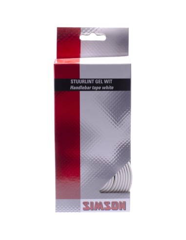 Simson stuurlint Gel wit