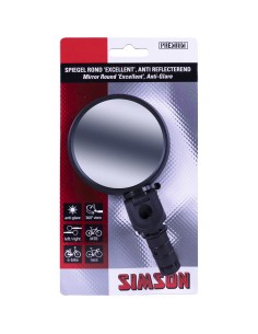 Simson spiegel rond Excellent anti reflecterend