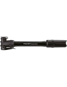 Topeak minipomp Pocket Rocket, Zwart