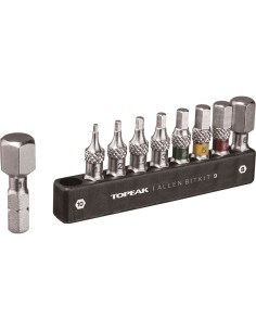 Topeak Inbus lange bit set Allen BitKit 9