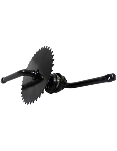 Alpina crankset one-piece 20 black