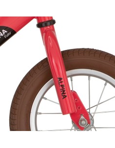 Alpina voorvork loopfiets rose coral