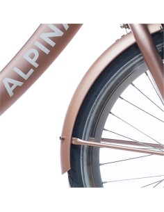 Alpina spatbord set + stang 20 Clubb rose gold matt