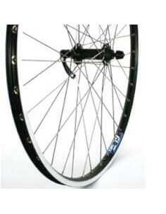 Roland voorwiel 28 Shimano HB-QC400 ZAC19 zwart RVS spk