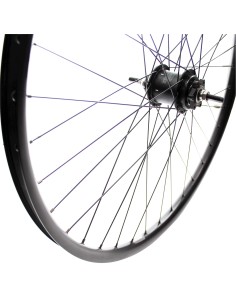 Roland achterwiel 28 SA A2K 2-speed Rival26 zwart RVS spk