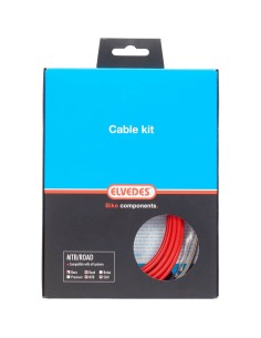 Elvedes schakel kabel kit ATB/RACE rood