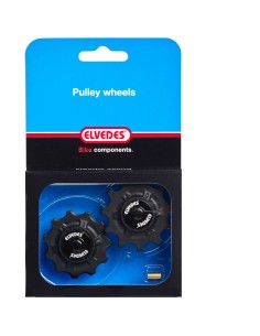 Elvedes derailleurwiel set Shim/Camp/Sram 2x11t rvs lager