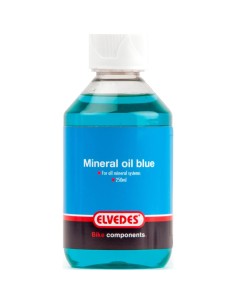 Elvedes mineraal olie 250ml blauw