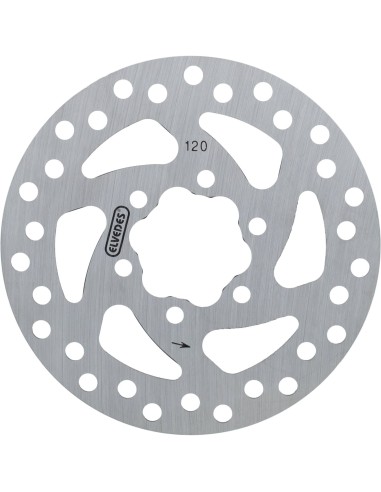 Elvedes remschijf BMX 120mm (electrische step)