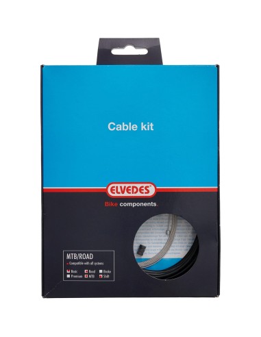 Elvedes schakel kabel kit 1x zwart