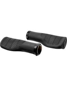 Herrmans handvatten Nucore Grip town wave 130mm zwart