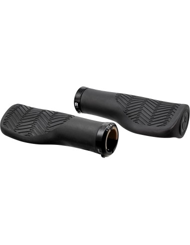 Herrmans handvatten Nucore Grip town wave 130mm zwart