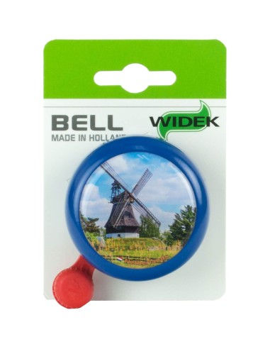 Widek bel met molen op kaart