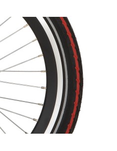 Deli Tire btb SA-206 20 x 1.75 zw rode streep refl