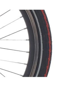 Deli Tire btb SA-206 20 x 1.75 zw oranje streep refl