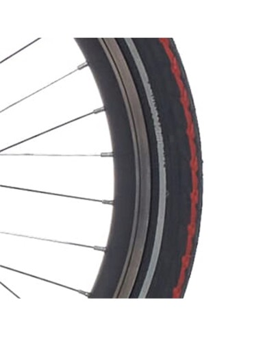 Deli Tire btb SA-206 20 x 1.75 zw oranje streep refl