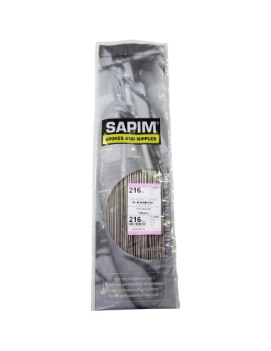 Sapim spaak Leader 14-234 RVS z/nippel (1 stuk)