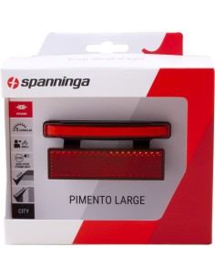 Spanninga achterlicht Pimento Large XDvS dynamo 80mm