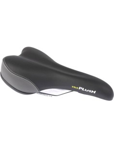 Velo zadel Plush Sport VL-3011 zwart/grijs