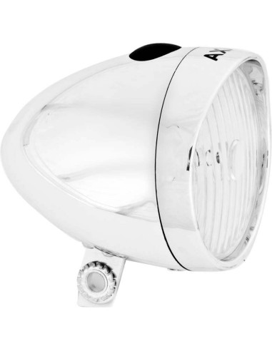 Axa koplamp Classic tour batterij 4 lux zilver