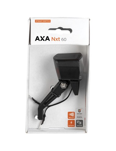 Axa koplamp NXT60 steady switch aan/uit dynamo 60 lux