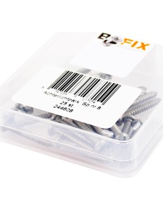 Bofix doos parker spanninga nr8 3.5 x 25 RVS (25 stuks)