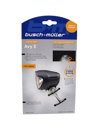 Busch + Müller koplamp Avy E-bike 6-42v 40 lux