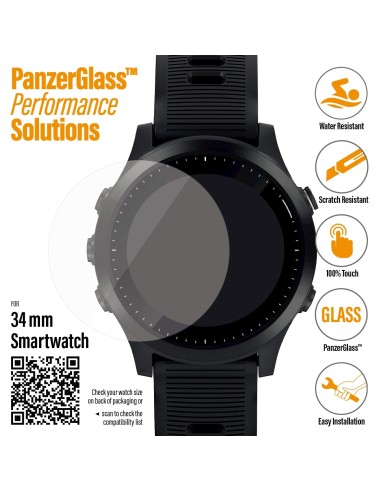 PanzerGlass SmartWatch 34mm screenprotector