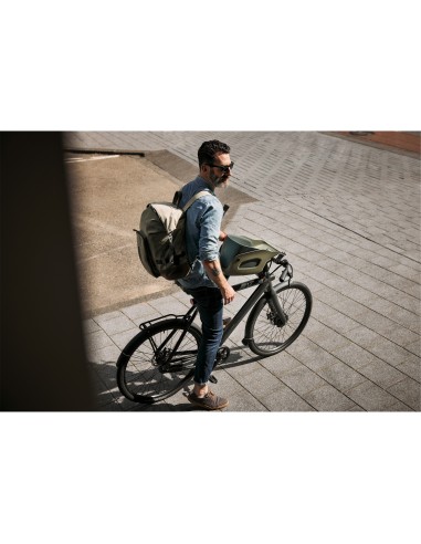 Kvisp hondenfietsmand met harnas M forest green