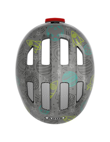 Abus helm Smiley 3.0 LED grey space S 45-50cm