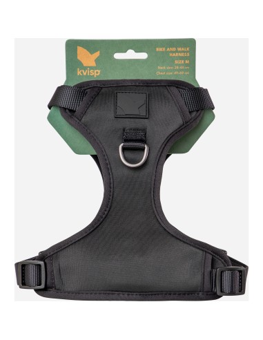 Kvisp veiligheidstuigje maat S zwart