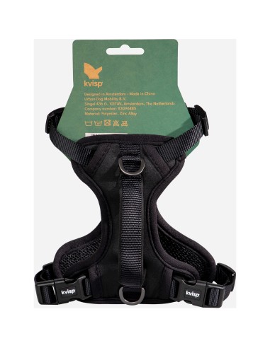 Kvisp veiligheidstuigje maat M zwart