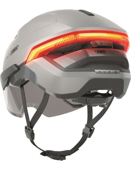 Abus helm Hyp-E Ace gleam silver L 57-61cm