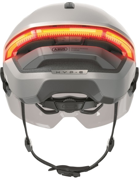 Abus helm Hyp-E Ace gleam silver L 57-61cm