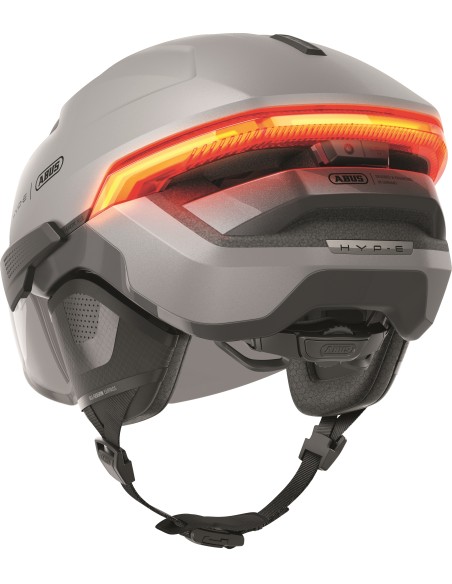 Abus helm Hyp-E Ace gleam silver L 57-61cm