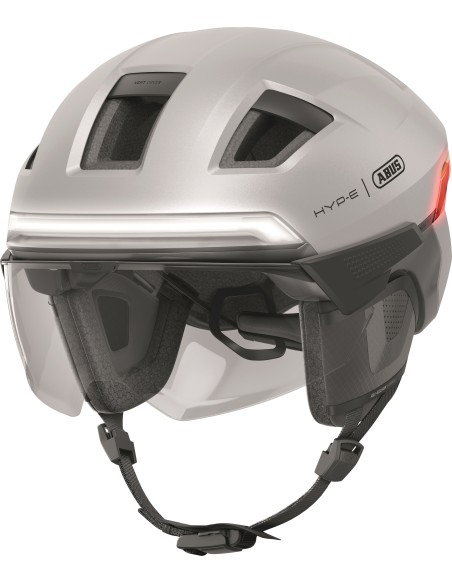 Abus helm Hyp-E Ace gleam silver L 57-61cm