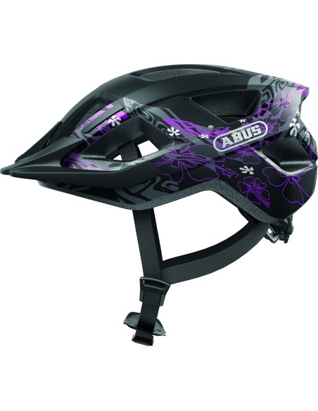 Abus helm Aduro 3.0 LED maori blackberry S 51-55cm