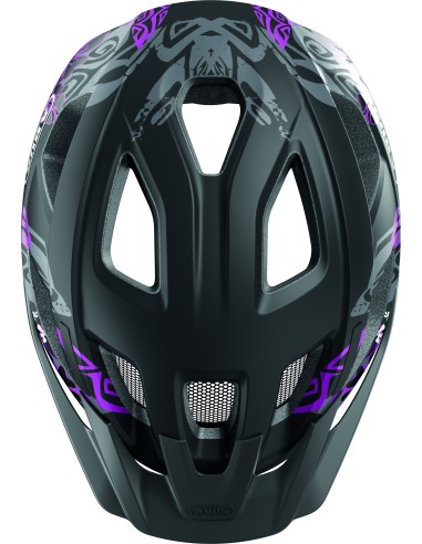 Abus helm Aduro 3.0 LED maori blackberry S 51-55cm