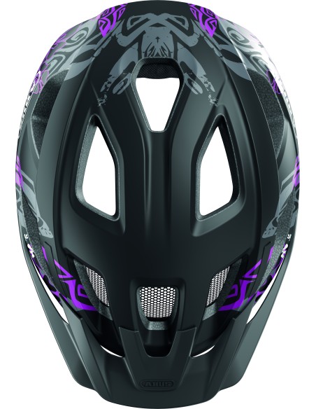 Abus helm Aduro 3.0 LED maori blackberry S 51-55cm