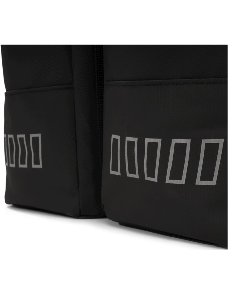 Urban Proof fietstas dubbel Rolltop bag recycled zwart 38L