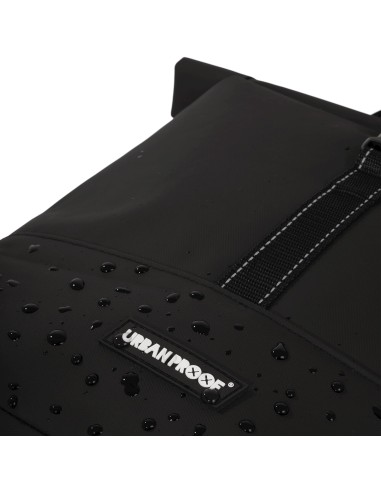 Urban Proof fietstas dubbel Rolltop bag recycled zwart 38L