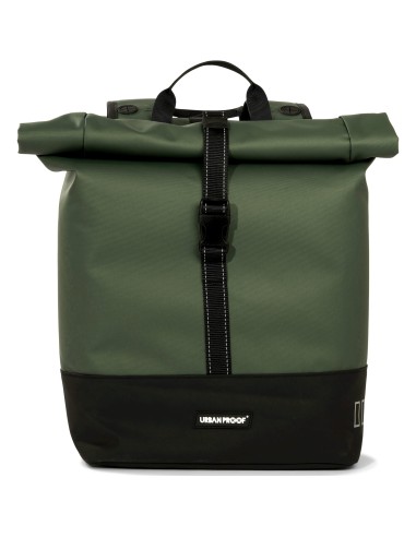 Urban Proof fietstas dubbel Rolltop bag recycled groen 38L