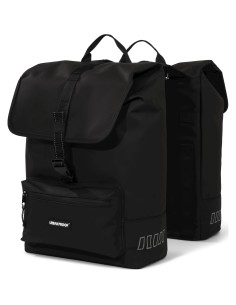 Urban Proof fietstas dubbel Cargo bag recycled zwart 38L