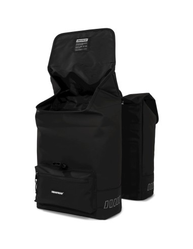 Urban Proof fietstas dubbel Cargo bag recycled zwart 38L