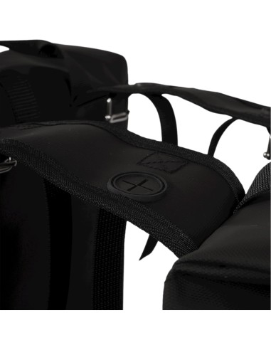 Urban Proof fietstas dubbel Cargo bag recycled zwart 38L