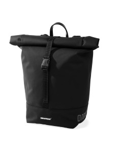 Urban Proof fietstas enkel Rolltop bag recycled zwart 20L