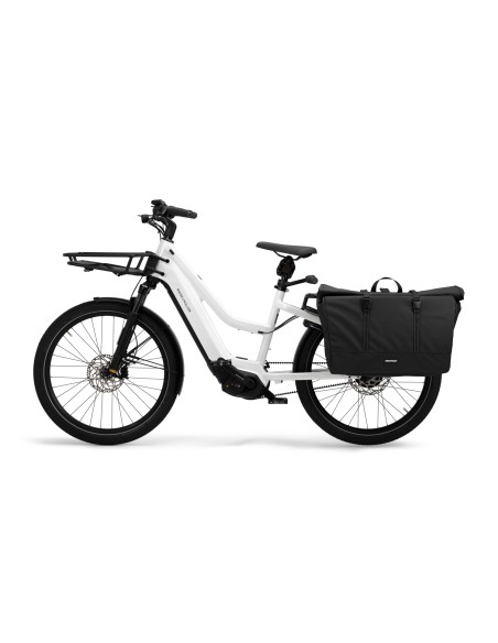 Urban Proof fietstas Longtail recycled zwart 60L