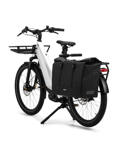 Urban Proof fietstas Longtail recycled zwart 60L