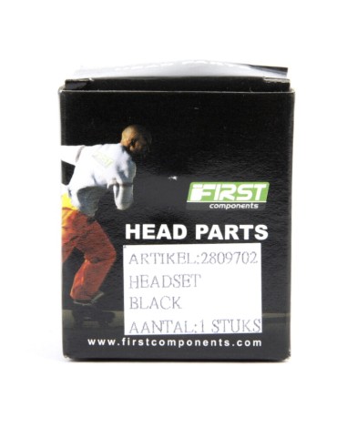 Mirage balhoofdstel 9 delig 1 1/8 zwart