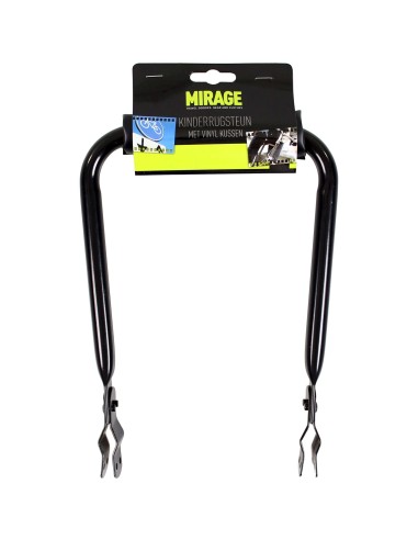 Mirage rugleuning 15cm zwart op kaart